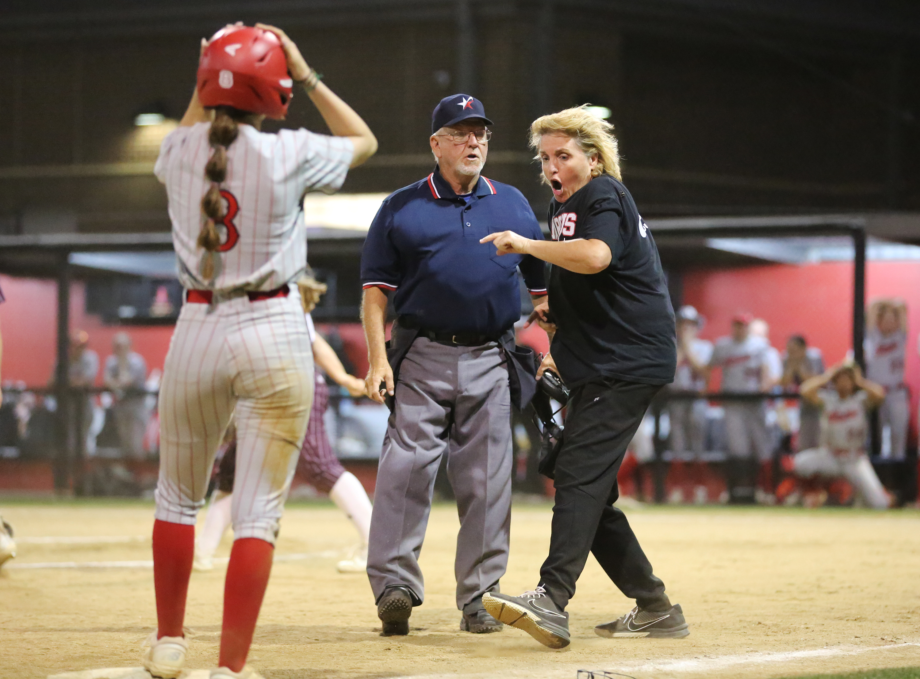 Flower Mound Marcus Plano Texas softball 041923 Brian McLean 19